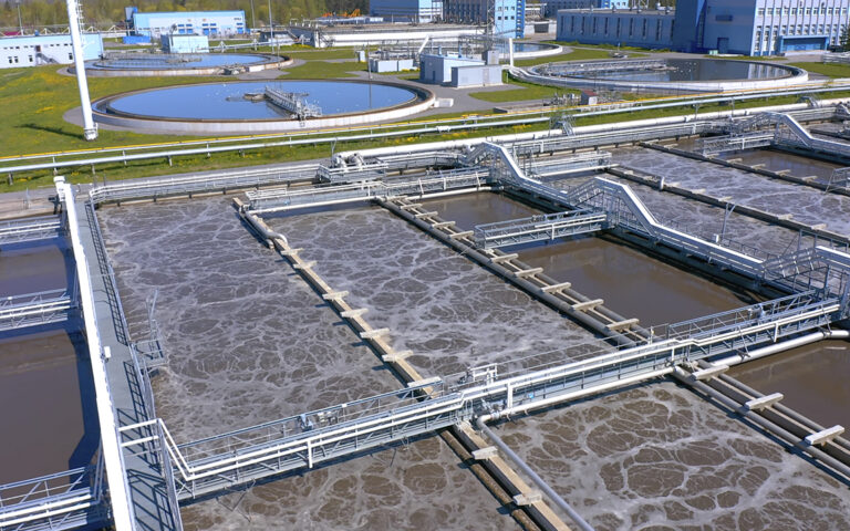 Water Decanter Treatment Plant Piping